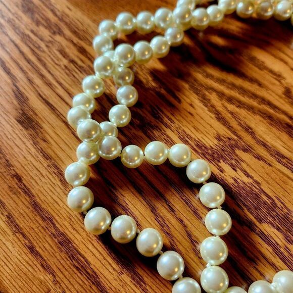 PEARL Rope Necklace, 10mm - Picture 3 of 10
